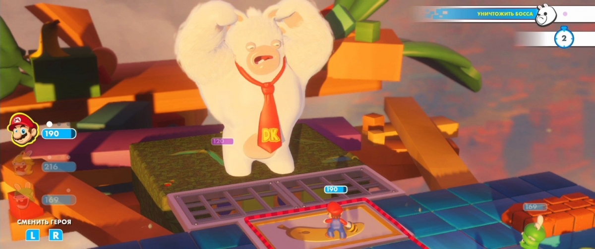 Обзор Mario + Rabbids Kingdom Battle. Усато-пушистый XCOM - изображение 9 Обзор Mario + Rabbids Kingdom Battle. Усато-пушистый XCOM - фото 9