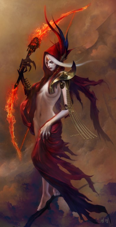 11 корейских игровых иллюстраторов. Не аниме единым - фото 15