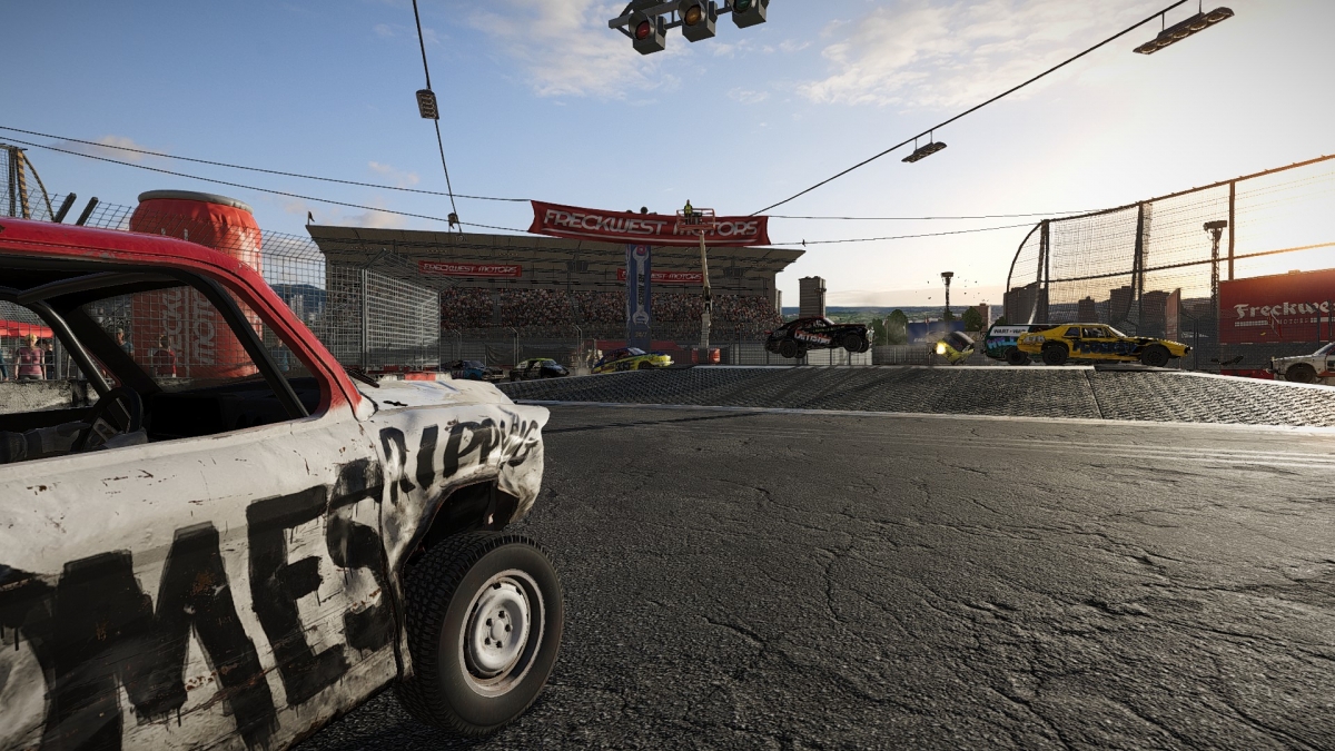 Wreckfest — это реинкарнация FlatOut. Не свались с газонокосилки - изображение 9 Wreckfest — это реинкарнация FlatOut. Не свались с газонокосилки - фото 9