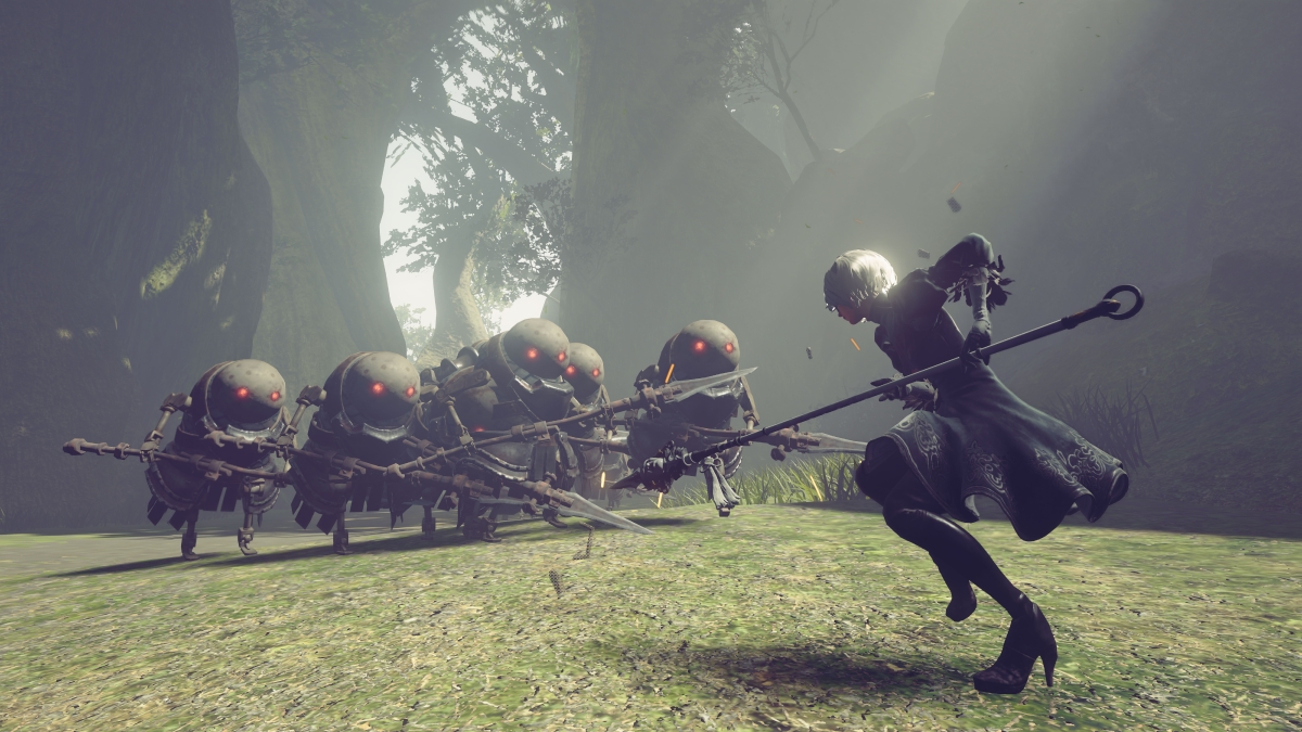 Обзор Nier: Automata. Тест Войт-Кампфа - фото 8