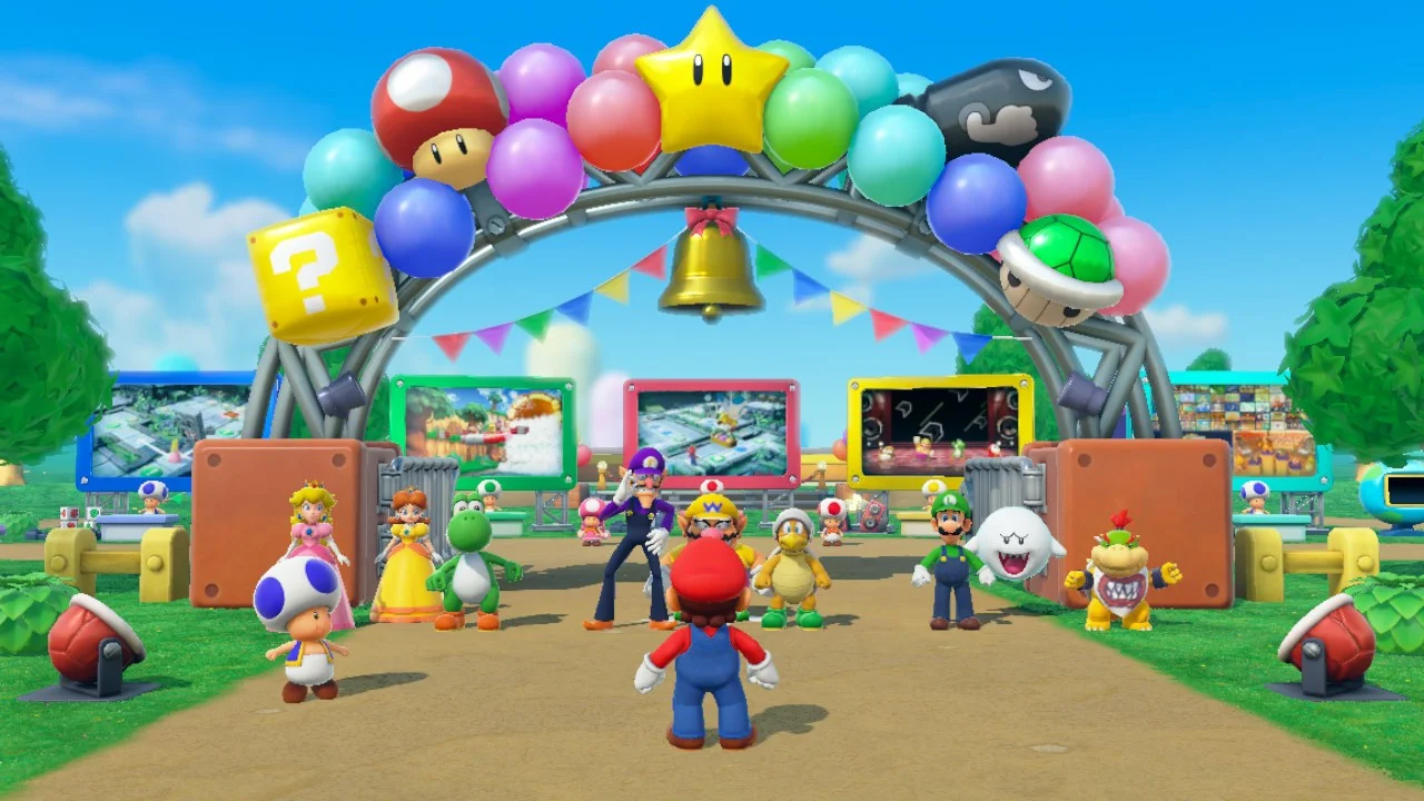 Super Mario Party. Вечеринка у Марио дома - изображение обложка