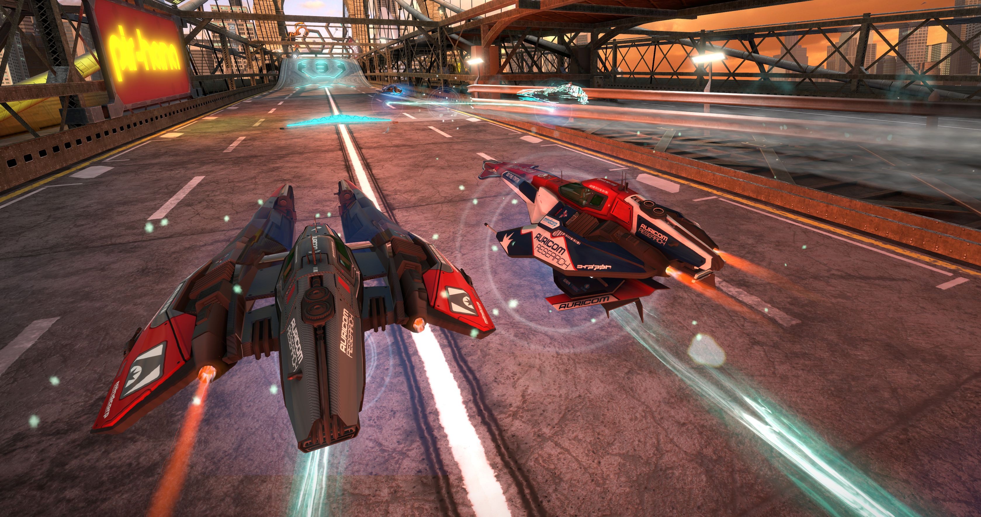 Обзор WipEout: Omega Collection. Когда у гоночных болидов нет колес