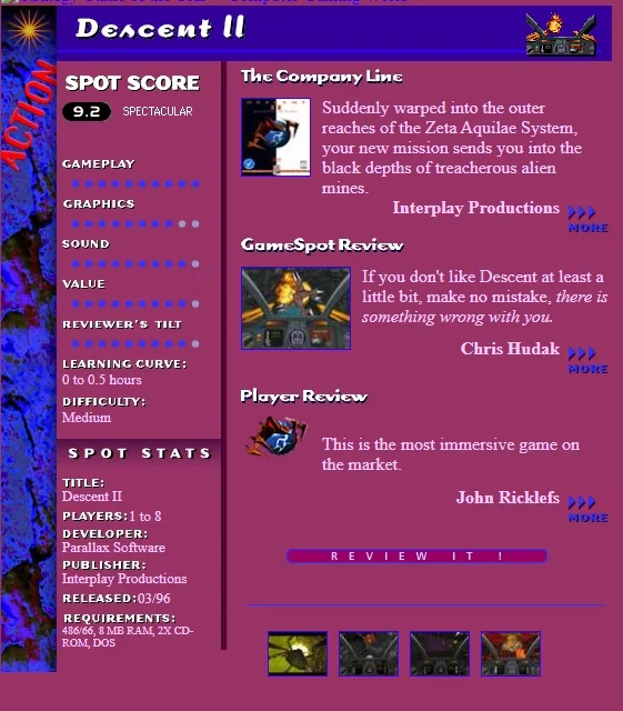 Как выглядели игровые сайты 22 года назад? Ретроспектива ко дню рождения Игромании - фото 9