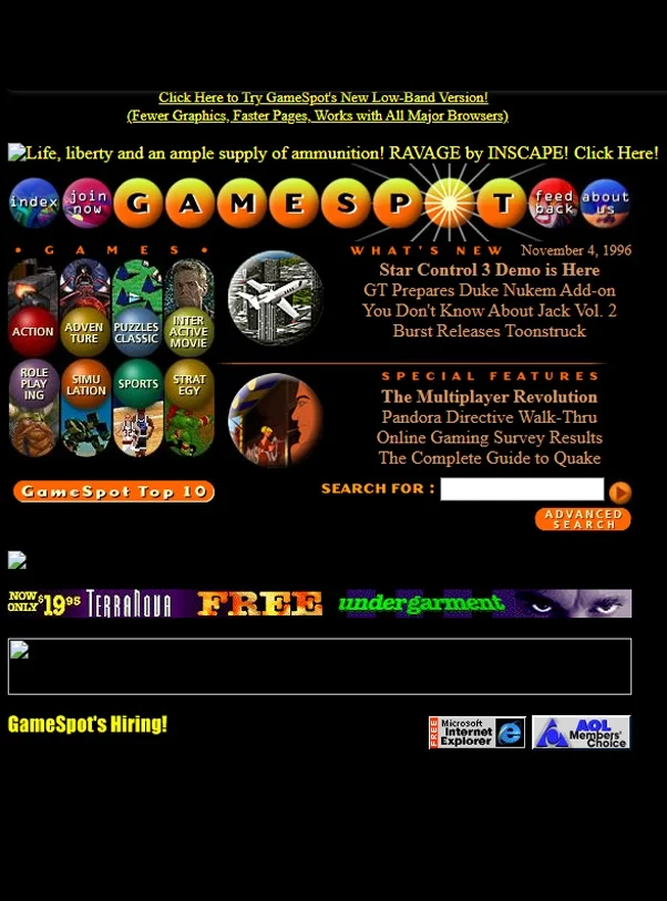 Как выглядели игровые сайты 22 года назад? Ретроспектива ко дню рождения Игромании - фото 7