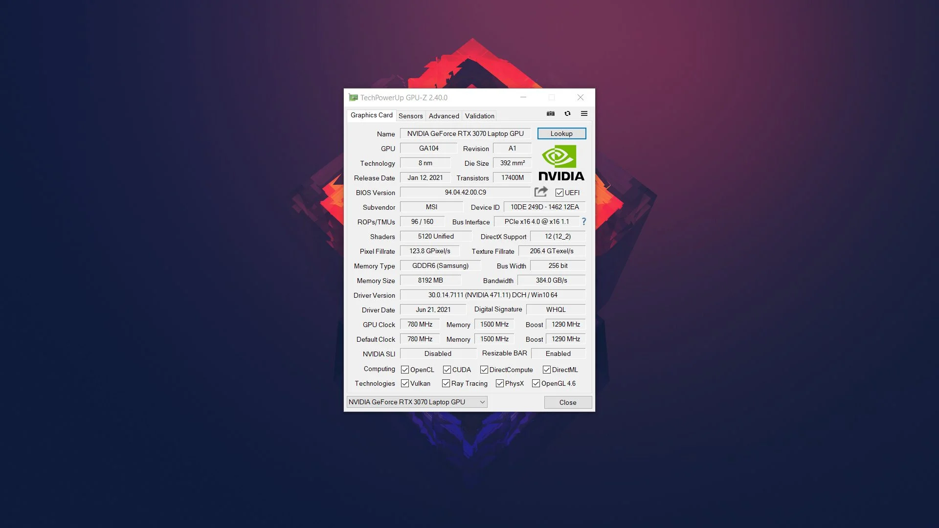 Обзор игрового ноутбука MSI GF66 Katana: RTX 3070 на 80 Вт - фото 10