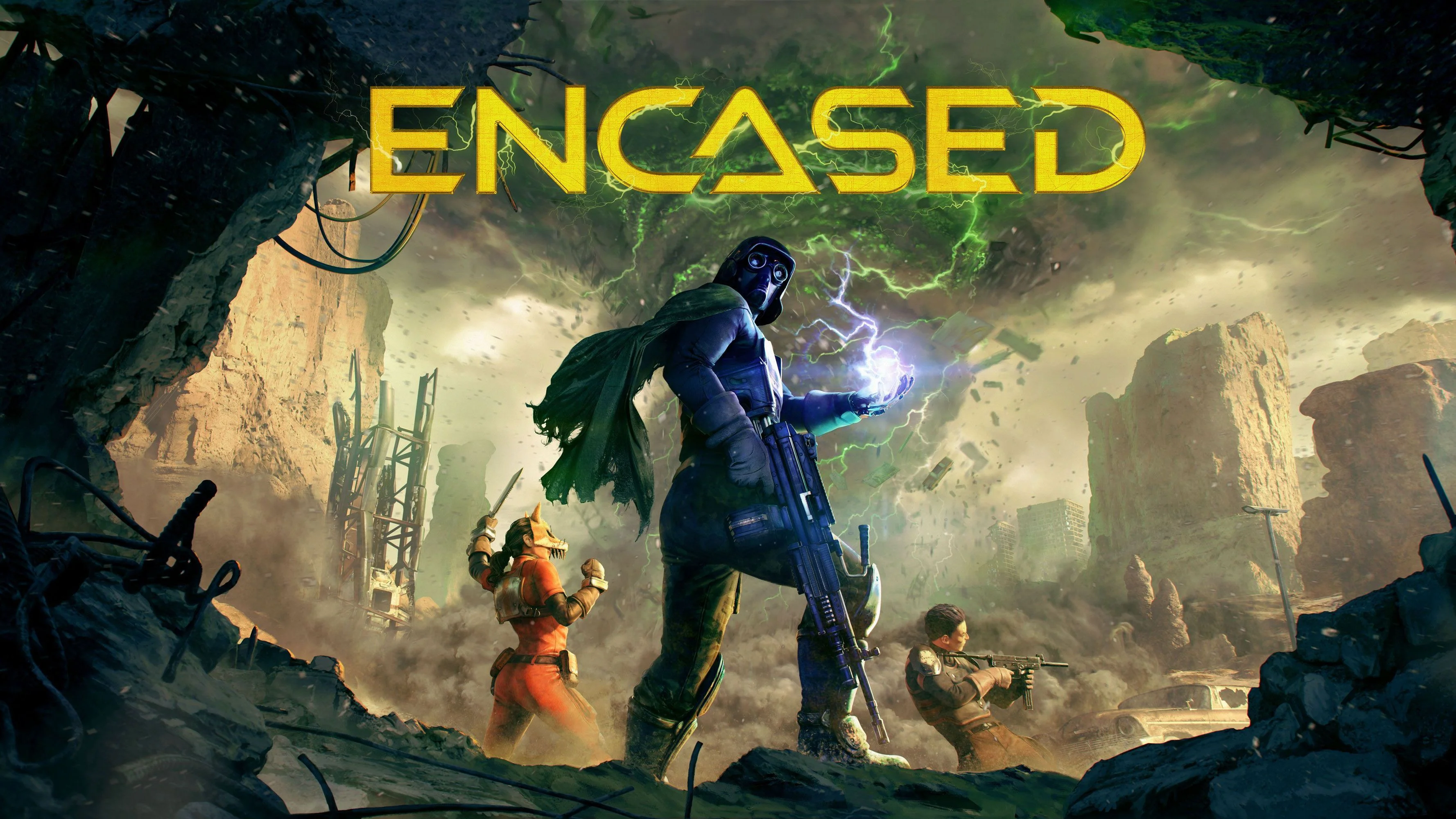 Поиграли в Encased: A Sci-Fi Post-Apocalyptic RPG. «Фоллаут» на обочине - изображение обложка