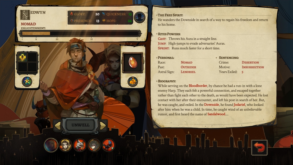 Обзор Pyre. Уют, волшебство, приключения - изображение 6 Обзор Pyre. Уют, волшебство, приключения - фото 6