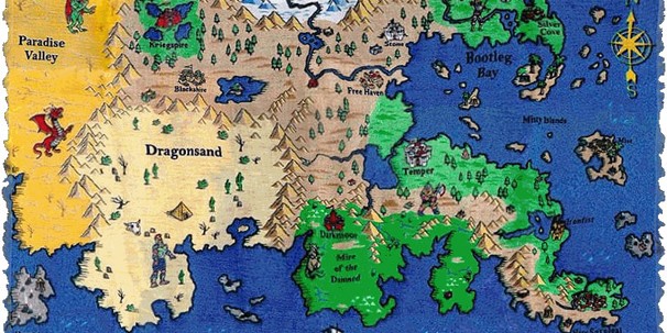 Именно на Энрот попали не сумевшие справиться со звездолетом приключенцы из третьей части.