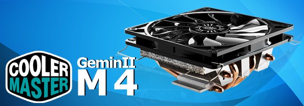 Малыш и Карлсон. Тестирование низкопрофильного кулера Cooler Master GeminII M4 - изображение 1 Малыш и Карлсон. Тестирование низкопрофильного кулера Cooler Master GeminII M4 - фото 1
