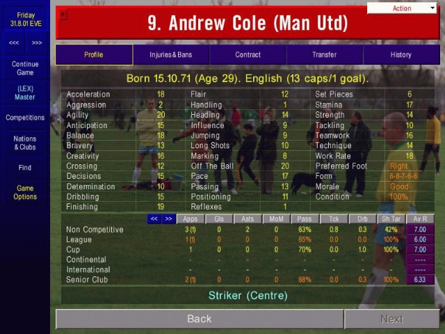 Championship Manager 01/02 - изображение 1 Championship Manager 01/02 - фото 1