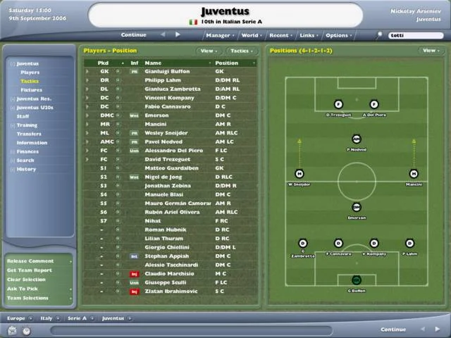 Football Manager 2005 - фото 2