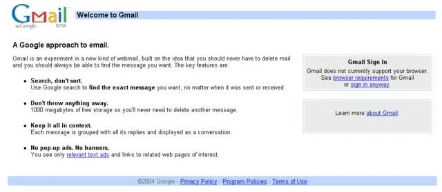 Gmail. Революционный почтовый сервер от Google - фото 3