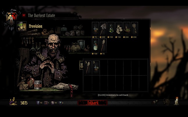 Стресс и подземелья. Превью Darkest Dungeon - изображение 6 Стресс и подземелья. Превью Darkest Dungeon - фото 6