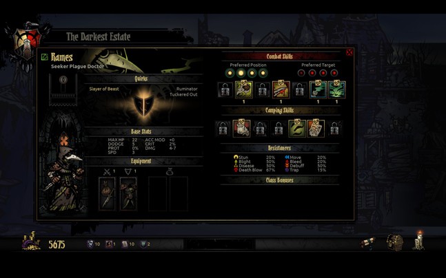 Стресс и подземелья. Превью Darkest Dungeon - изображение 5 Стресс и подземелья. Превью Darkest Dungeon - фото 5