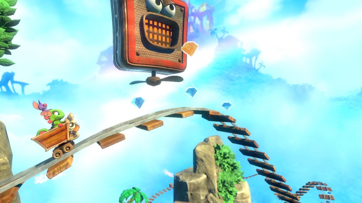 Обзор Yooka-Laylee. Прыжок в беззаботное детство - изображение 5 Обзор Yooka-Laylee. Прыжок в беззаботное детство - фото 5