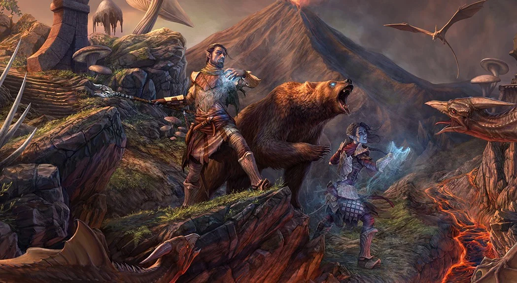 Предварительный обзор The Elder Scrolls Online: Morrowind. С медведем на блохе - изображение обложка