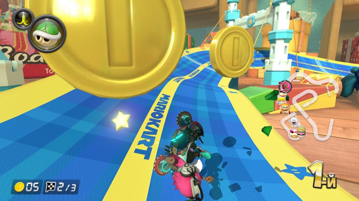 Обзор Mario Kart 8 Deluxe. Быстро и слишком быстро - изображение 7 Обзор Mario Kart 8 Deluxe. Быстро и слишком быстро - фото 7