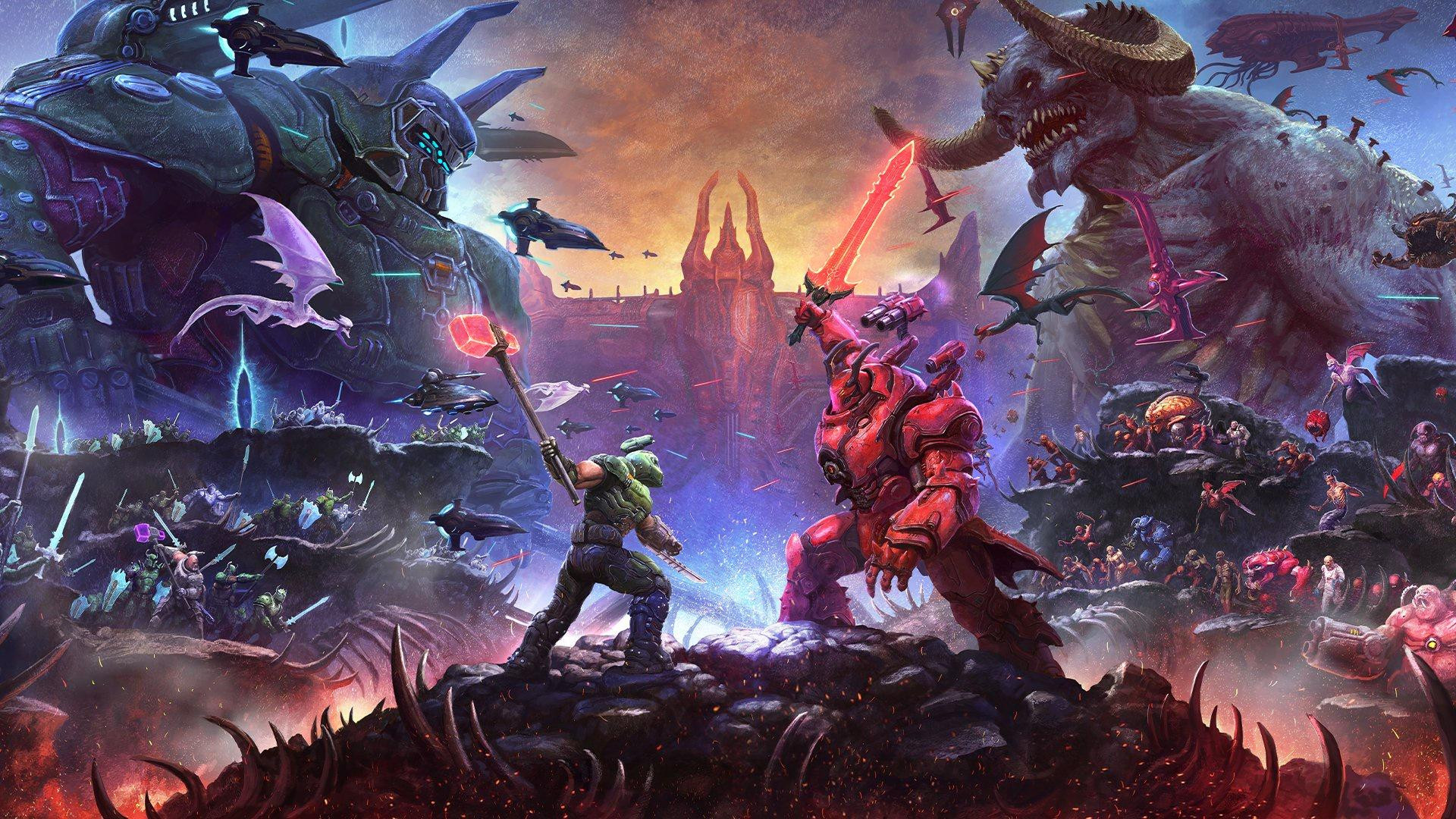 Как id воскресила Doom, а потом снова угробила в The Ancient Gods - изображение обложка