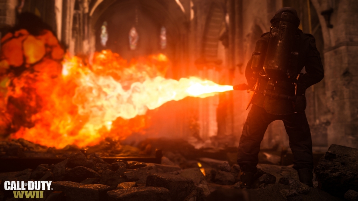 Call of Duty: WWII. Колокол с башни — бу-у-мс! Предварительный обзор - фото 10