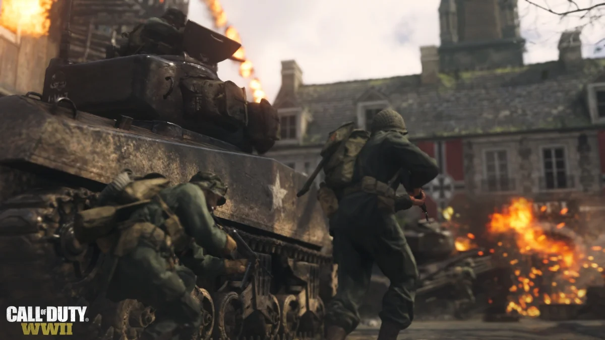 Call of Duty: WWII. Колокол с башни — бу-у-мс! Предварительный обзор - фото 3