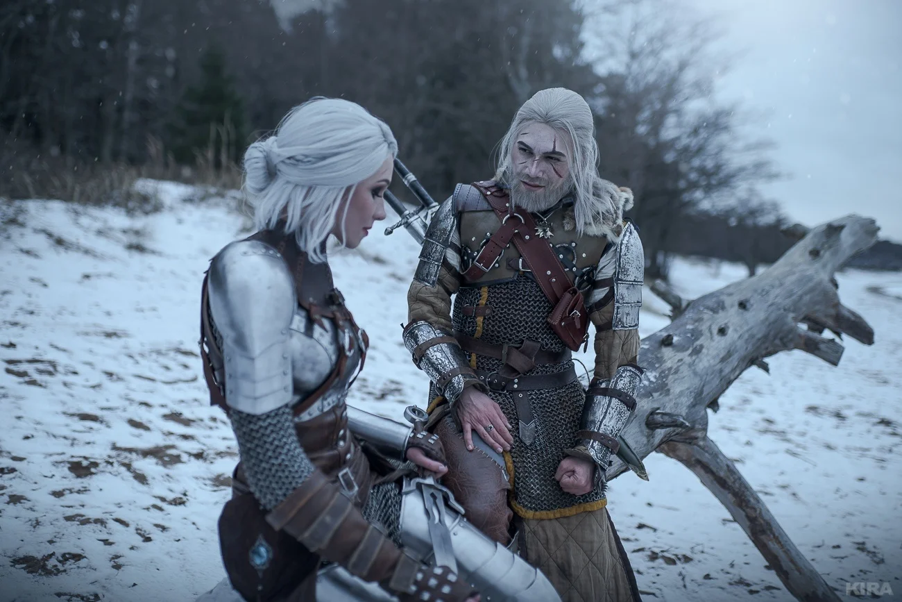 The witcher 3 geralt and ciri фото 77