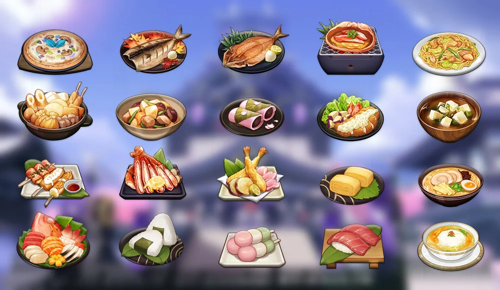 Гайд: Все рецепты Инадзумы в Genshin Impact 2.0 - изображение обложка