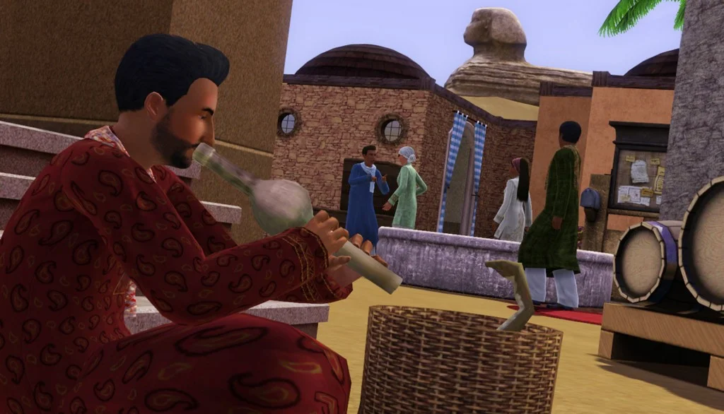 Тайные вечеринки на древних руинах. Превью The Sims 4: Get Together - фото 4