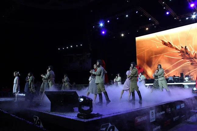 Фотоотчет: как Wargaming отмечали 70-летие великой Победы в «Олимпийском» - фото 2