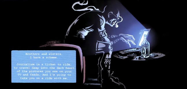 Рыцарь журналистики: призраки будущего в комиксе Transmetropolitan - фото 3