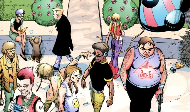 Рыцарь журналистики: призраки будущего в комиксе Transmetropolitan - фото 11