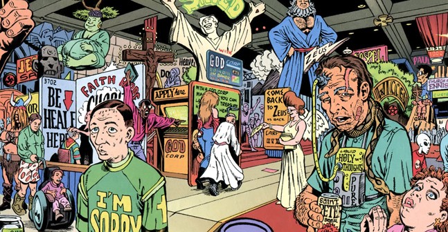 Рыцарь журналистики: призраки будущего в комиксе Transmetropolitan - фото 10