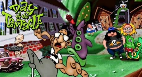Полдня до конца света. Maniac Mansion 2: Day of the Tentacle - изображение обложка