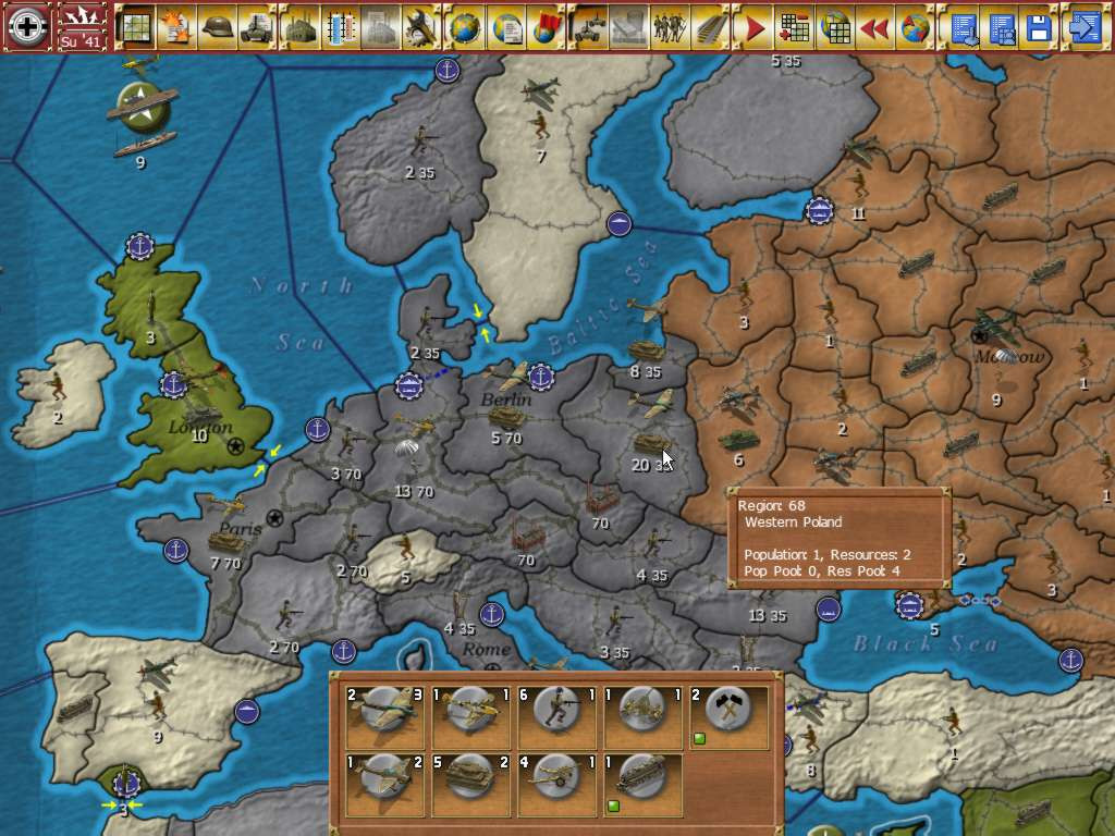 Gary Grigsby's World at War - кадр 1