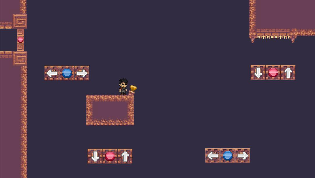 2D Puzzle Platformer (itch) - кадр 1