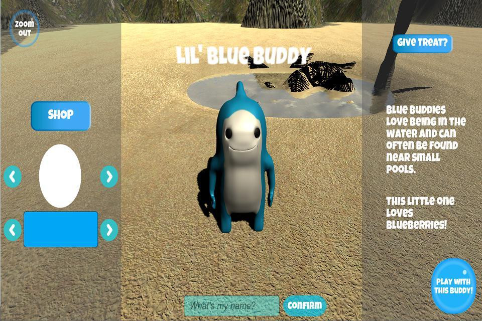 Lil' Blue Buddy (itch) - кадр 1