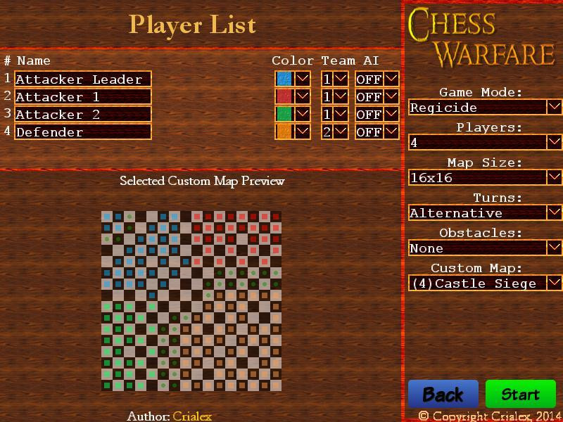 Chess Warfare (itch) - кадр 1