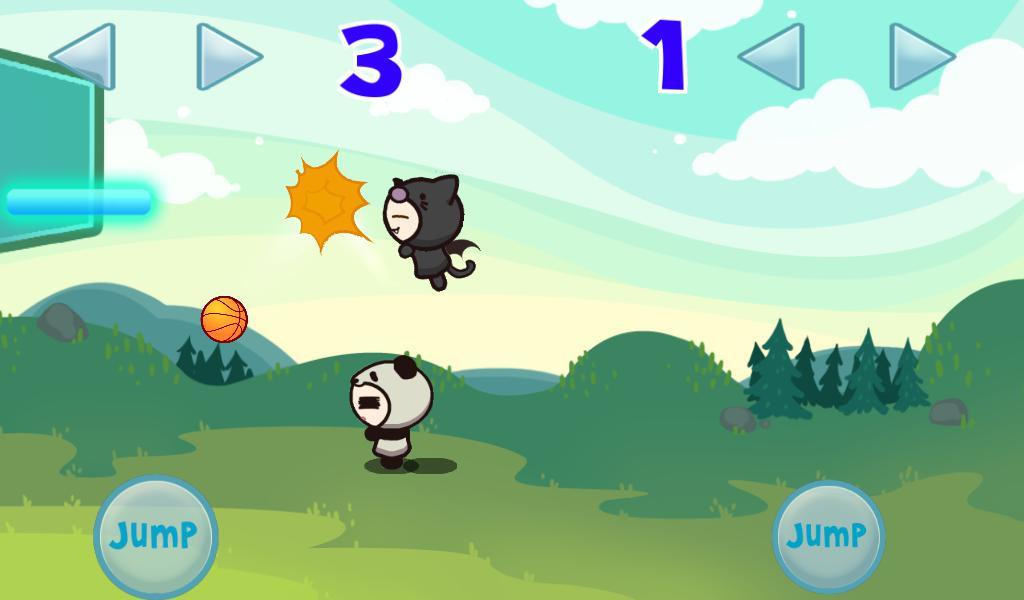 2 Players Basket Shootout (itch) - кадр 1
