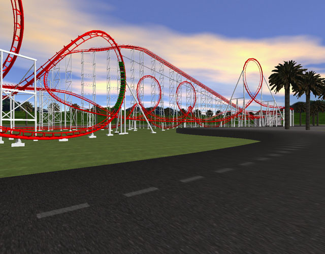 Hyper Rails: Advanced 3D Roller Coaster Design - кадр 1