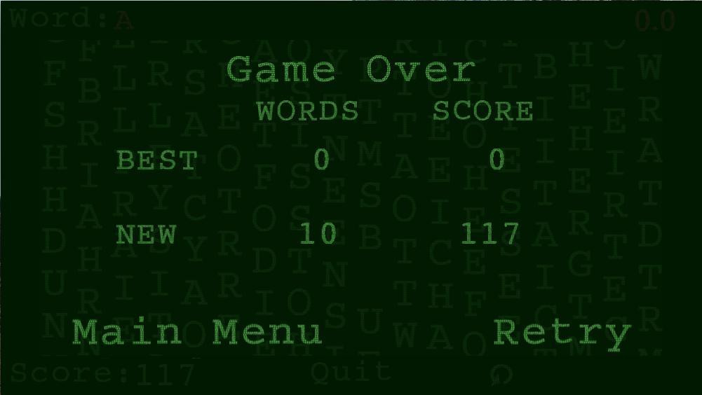 Word Fall (itch) - кадр 1