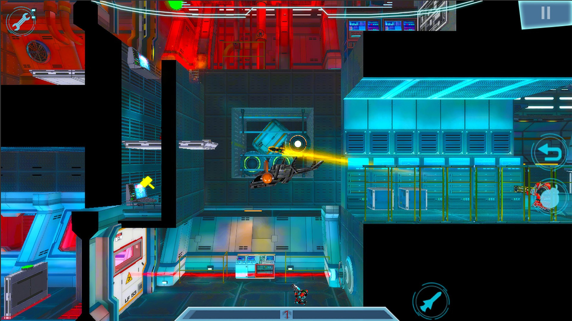 Explodey - Sci-fi Side Scroller w/ 'splosions - кадр 1