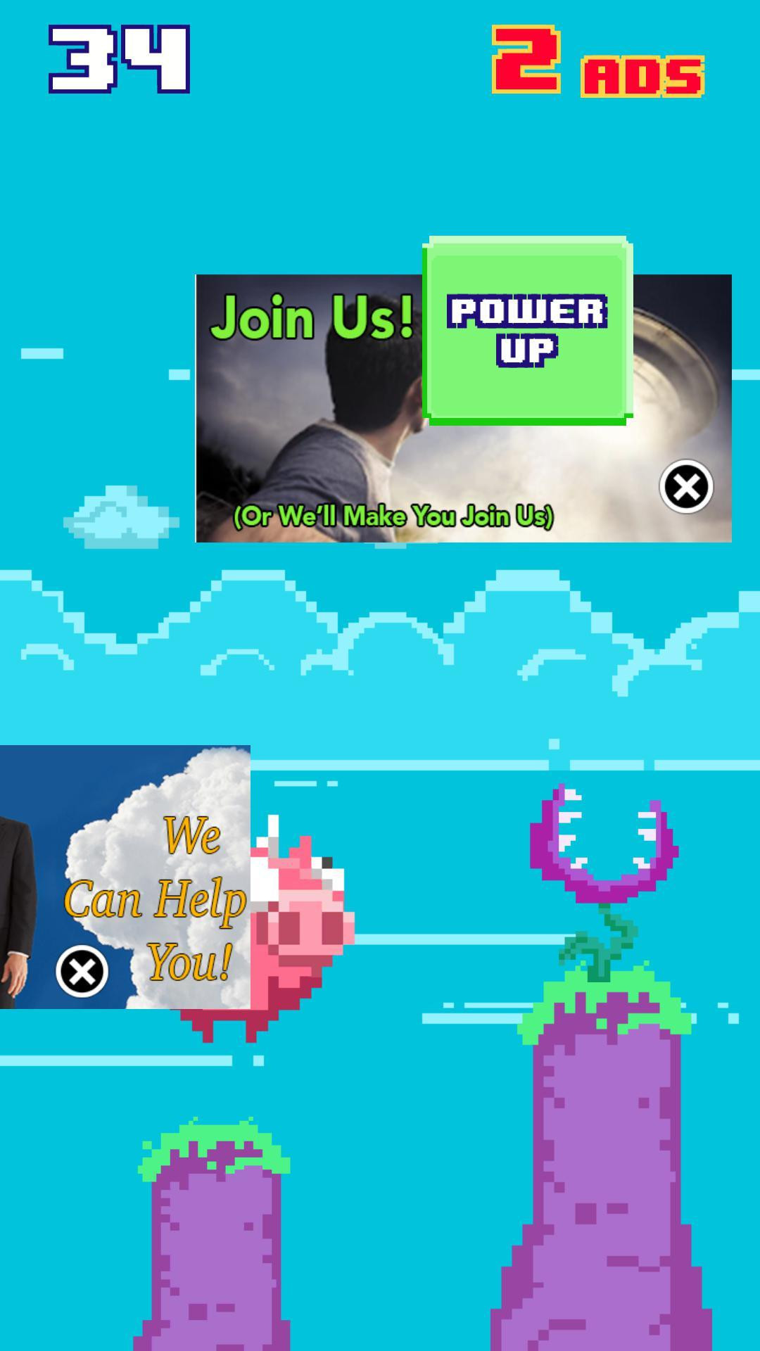 Super Flying Pig Awesome Edition 3D (itch) - кадр 1