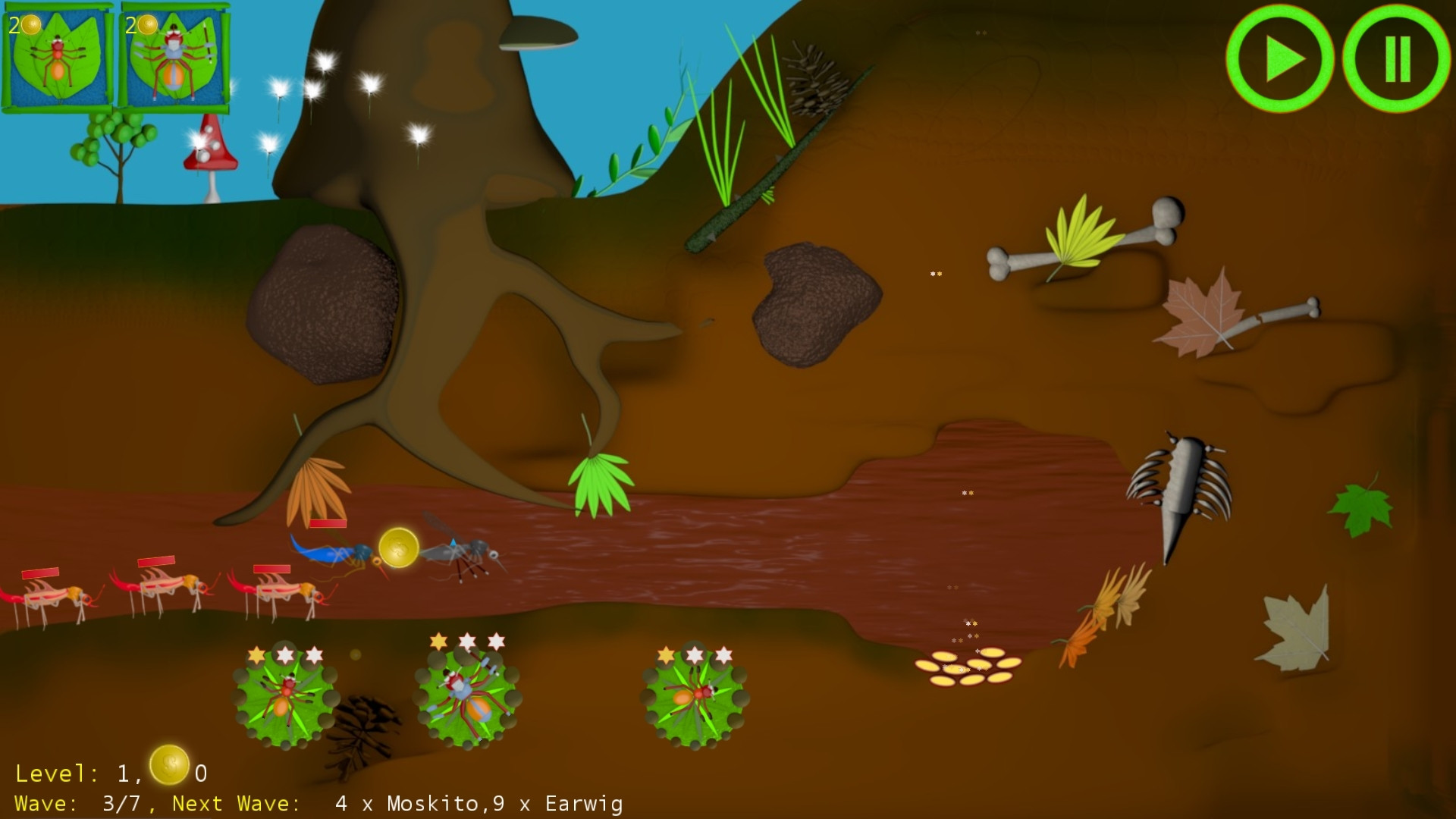 Anthill Defenders (itch) - кадр 1