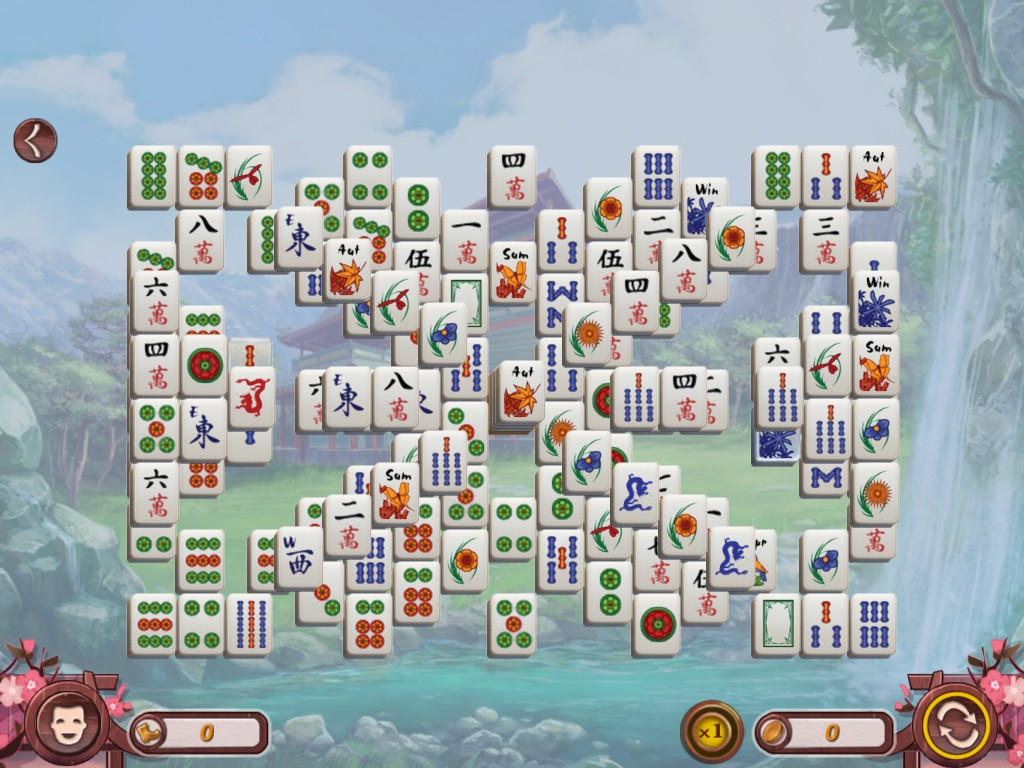 Sakura Day Mahjong - кадр 1