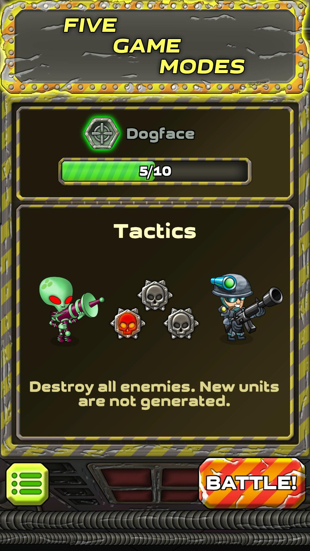 Small War - 4X mobile strategy (itch) - кадр 1