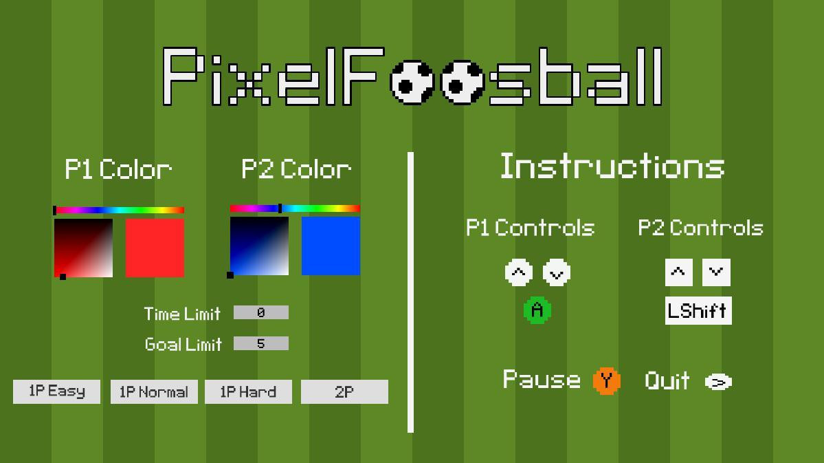 PixelFoosball (itch) - кадр 1