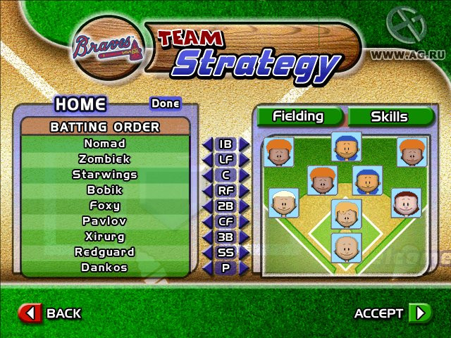 Backyard Baseball 2005 - кадр 1