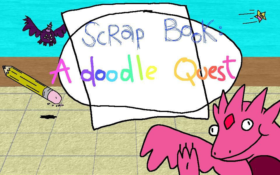 Scrap book: A doodle quest! (itch) - кадр 1