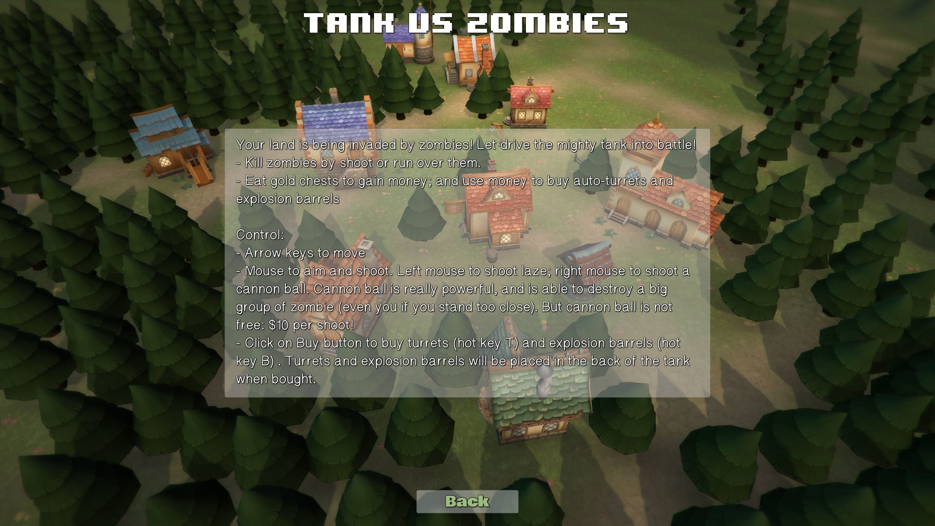 Tank vs Zombies (itch) - кадр 2