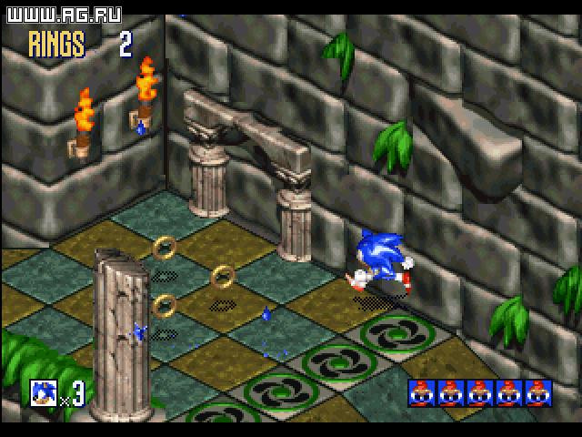Sonic 3D: Flickies' Island (aka Blast) - кадр 1