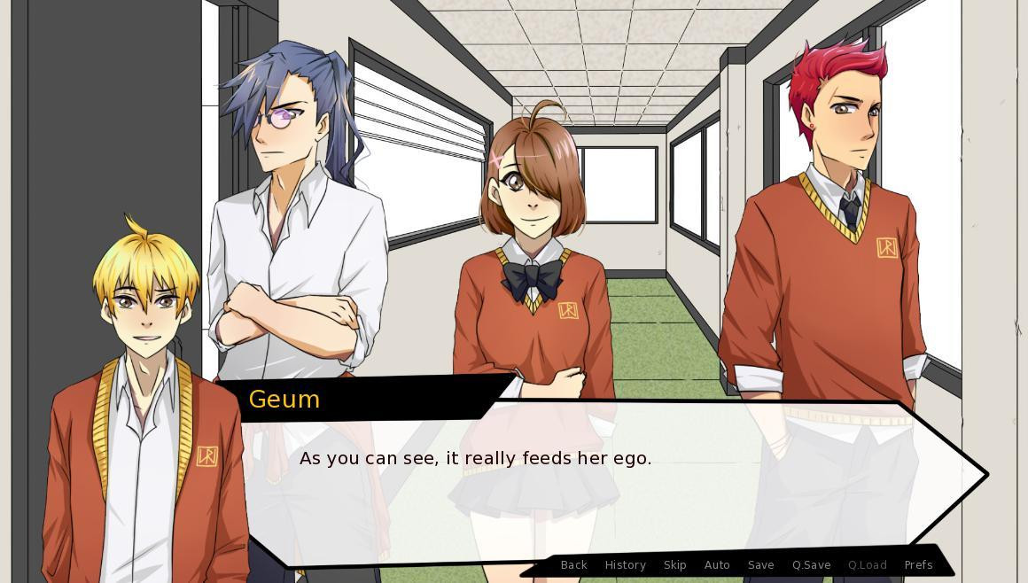 I'm a love interest in my Childhood Friend's reverse harem!!! - Demo (itch) - кадр 1
